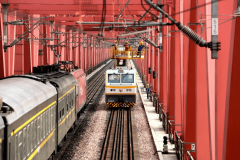 将安全绳牢牢固定在支柱上