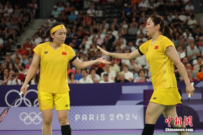 中国代表团巴黎奥运夺金升至次席 乒乓混双首金