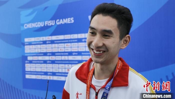 成都大运会射击首金诞生 中国新星段志成摘金夺